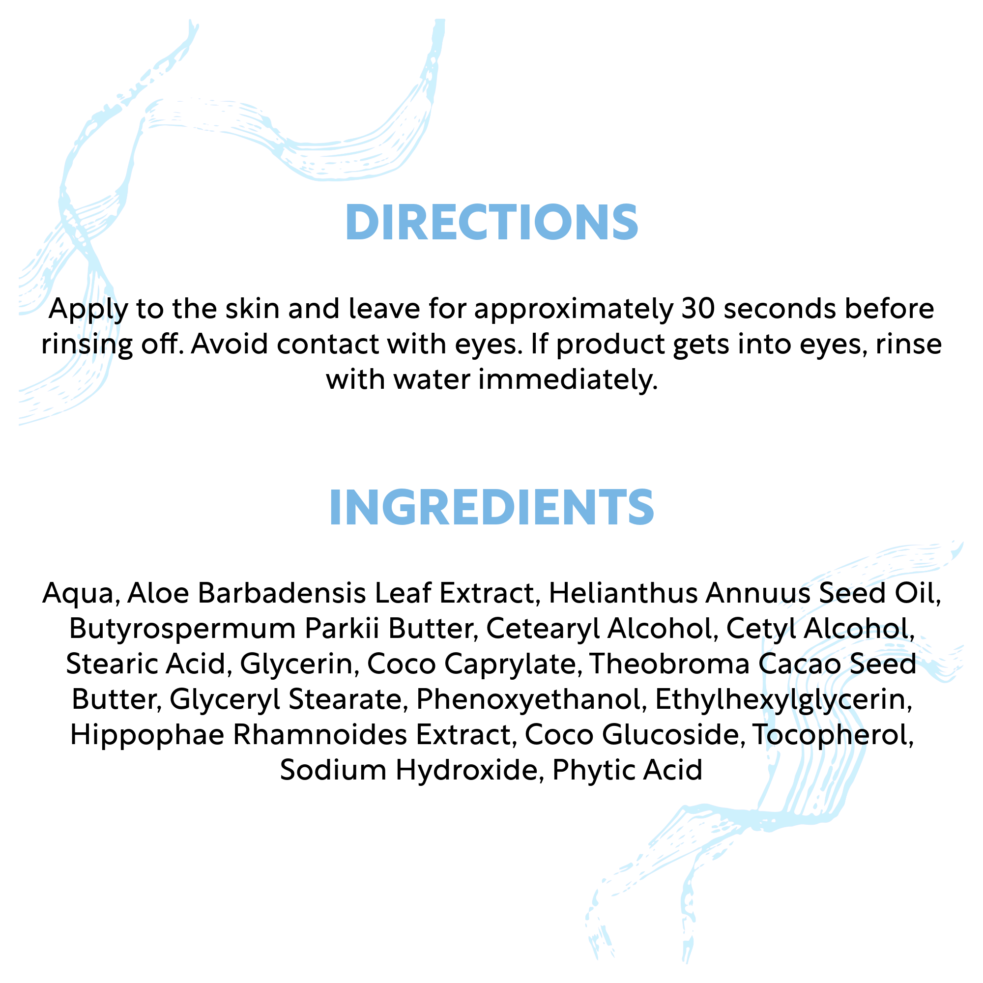 oatmeal face wash ingredients and directions