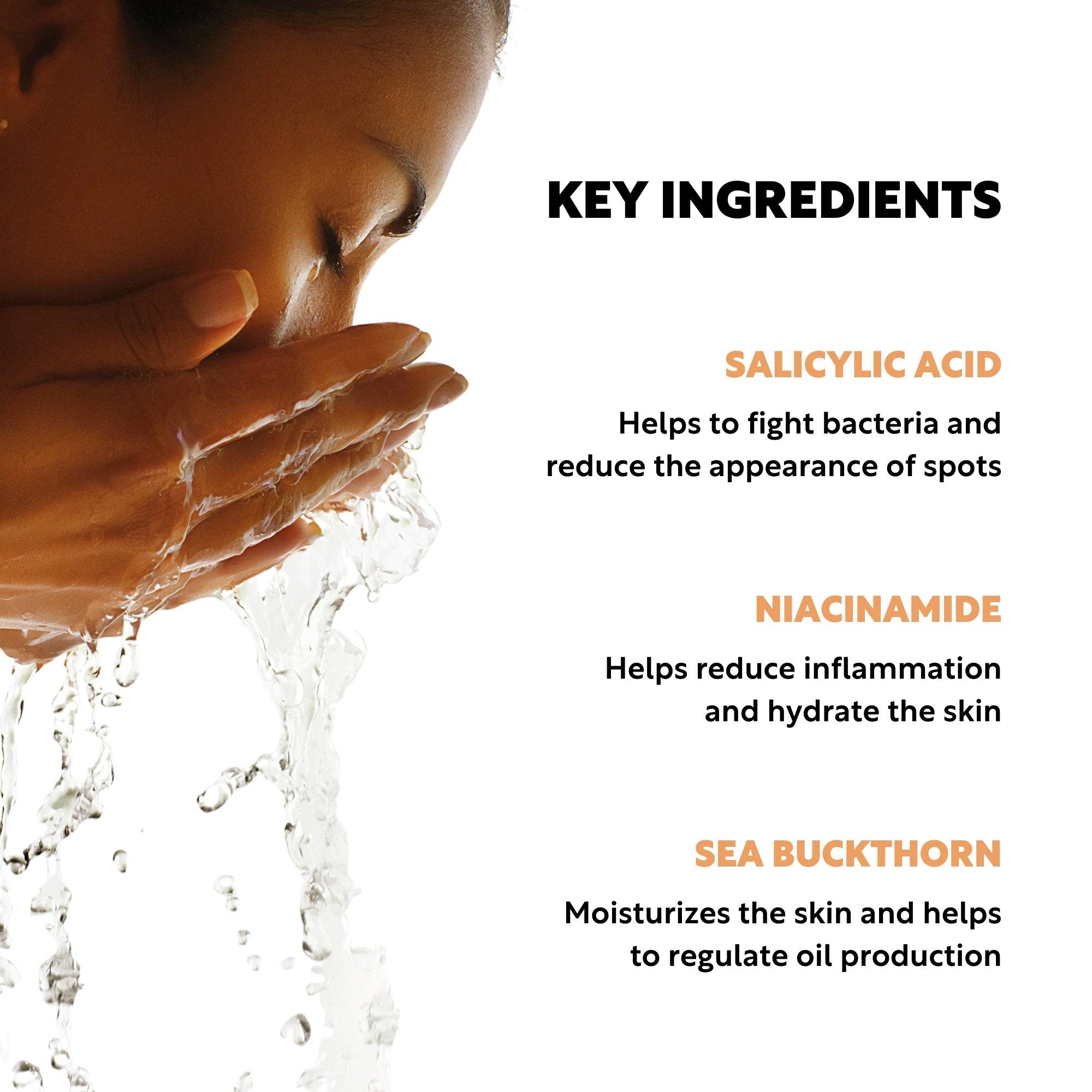 Salicylic Acid Face Wash Ingredients