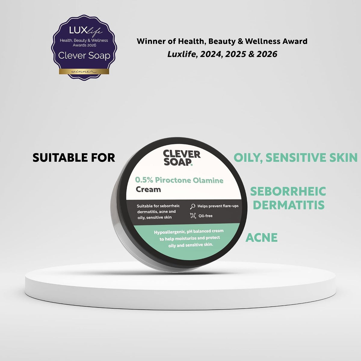 0.5% Piroctone Olamine Cream