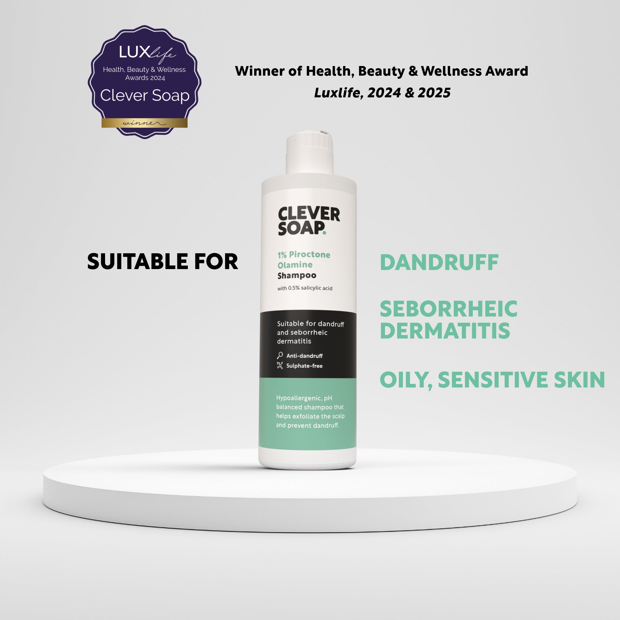 piroctone olamine shampoo suitable