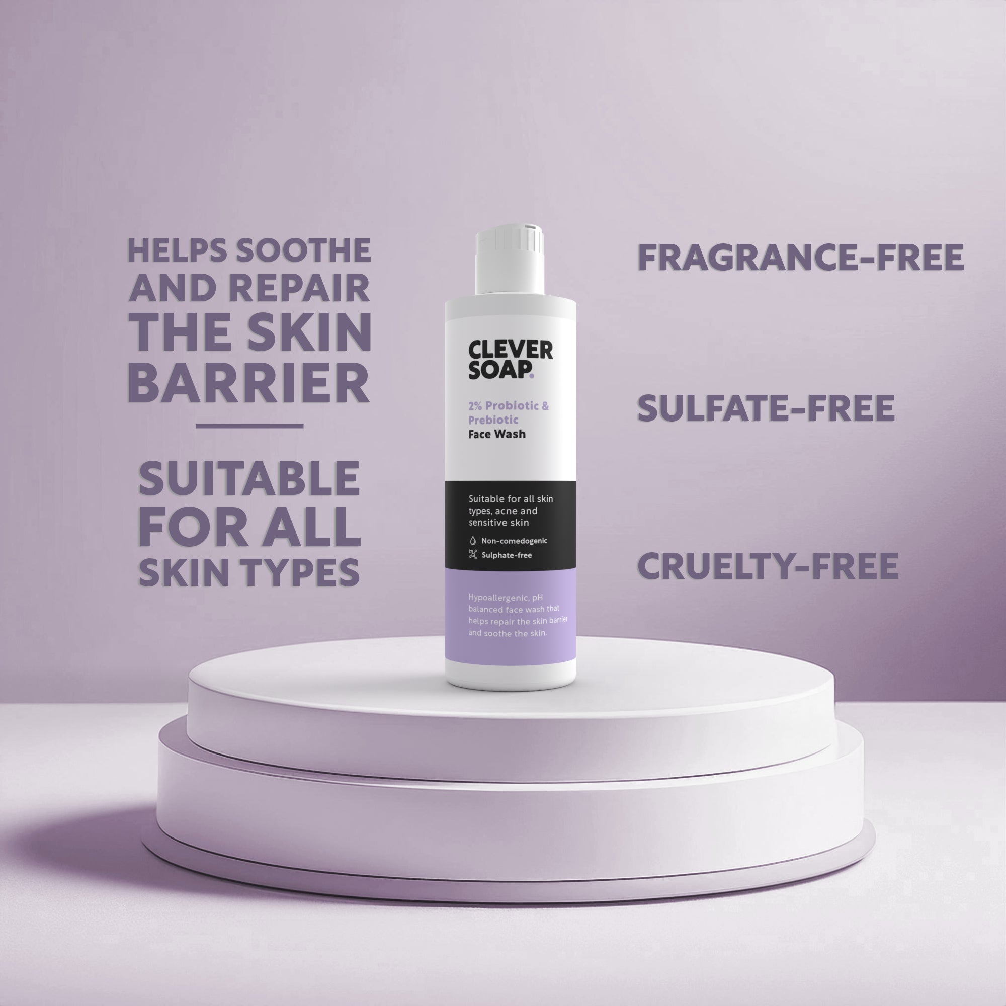 probiotic face wash benefits