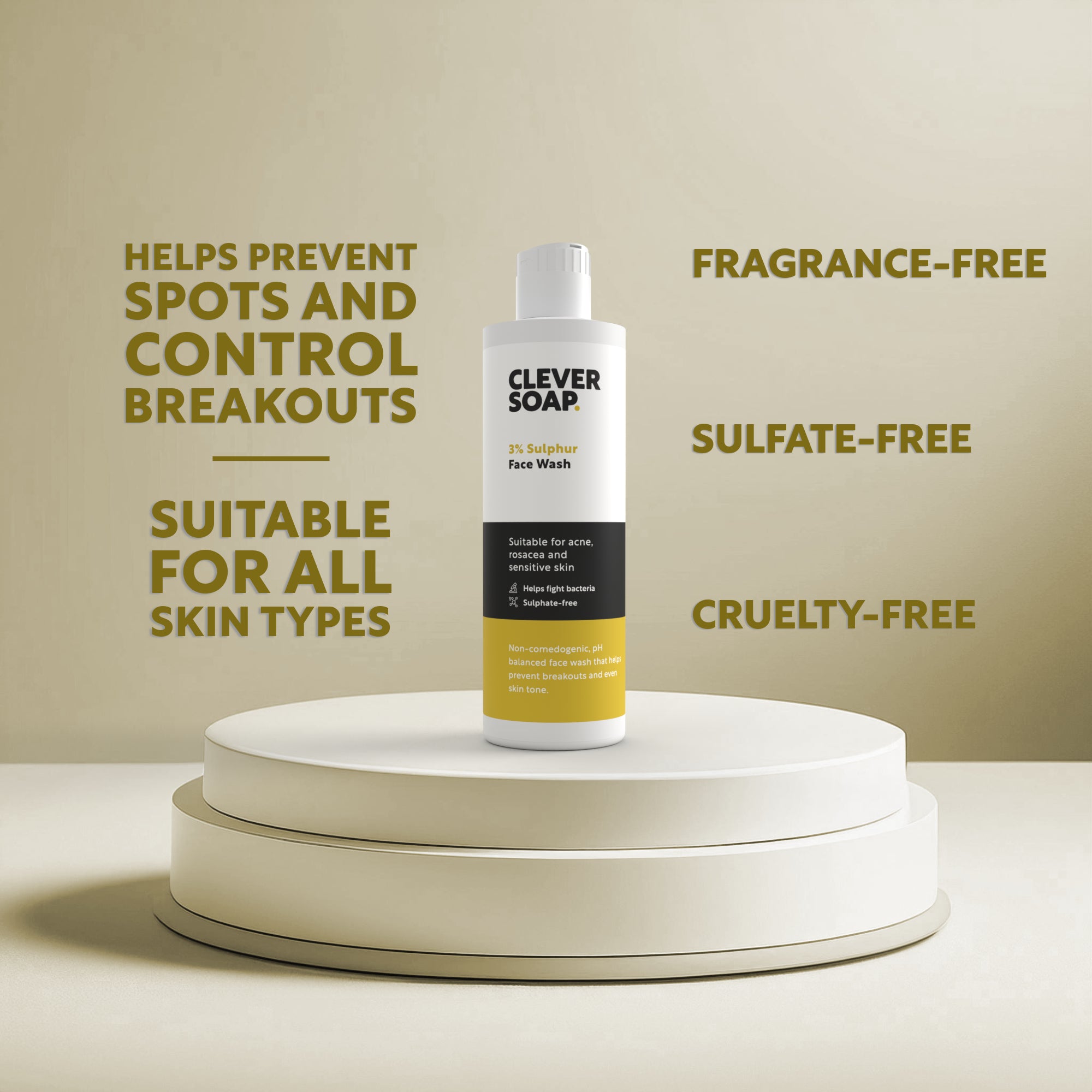 sulphur face wash benefits
